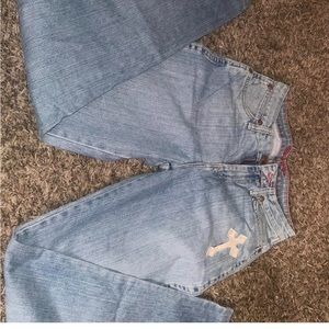 embroidered eddie bauer / levis made by me